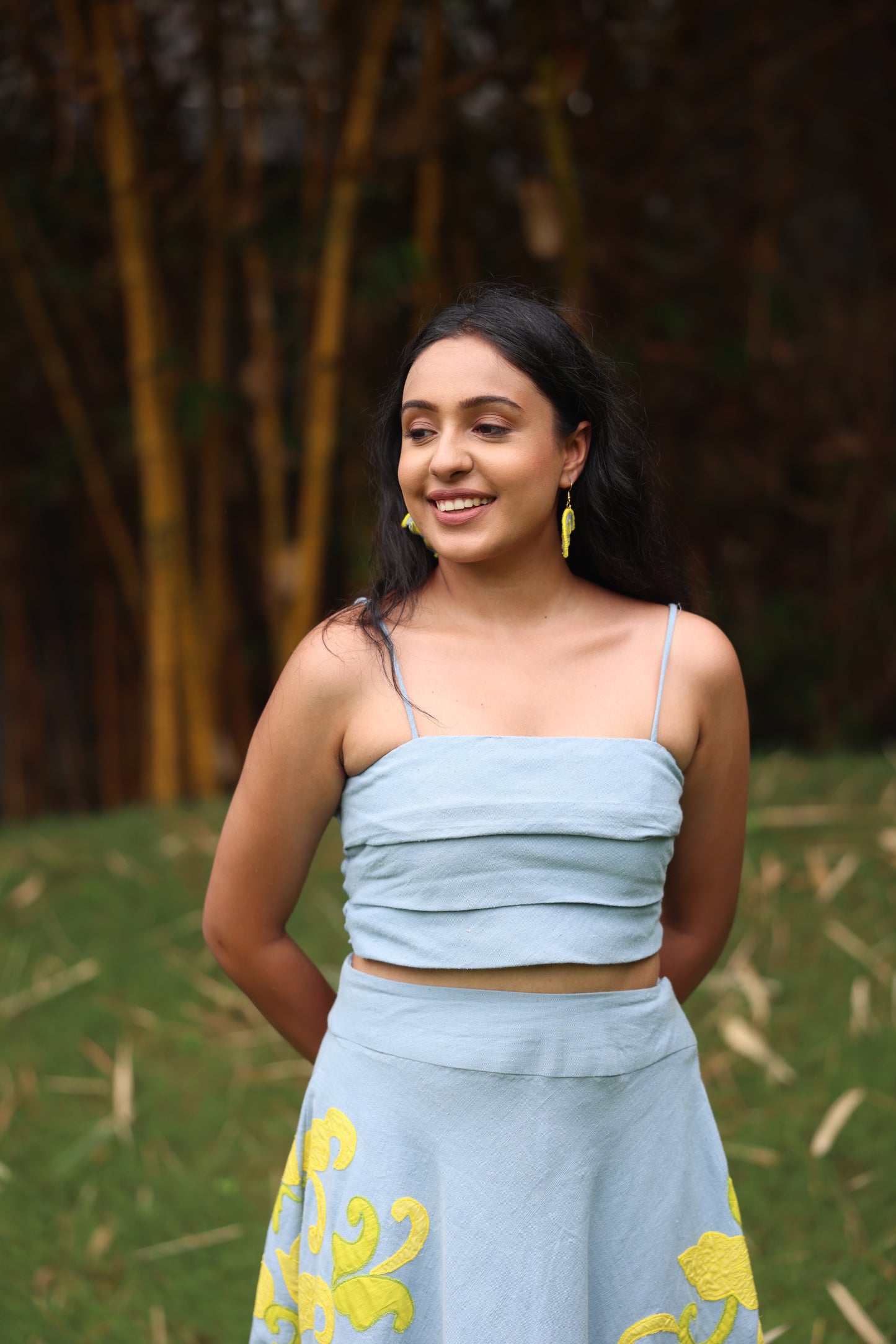 Limoncello Pleated Top