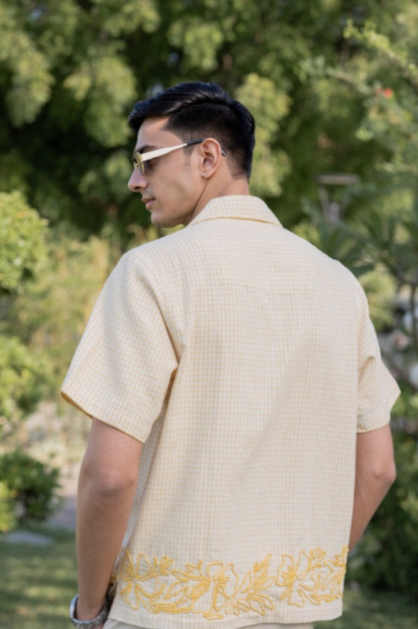 Chic Embroidered Shirt