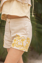 Chic Coral Shorts