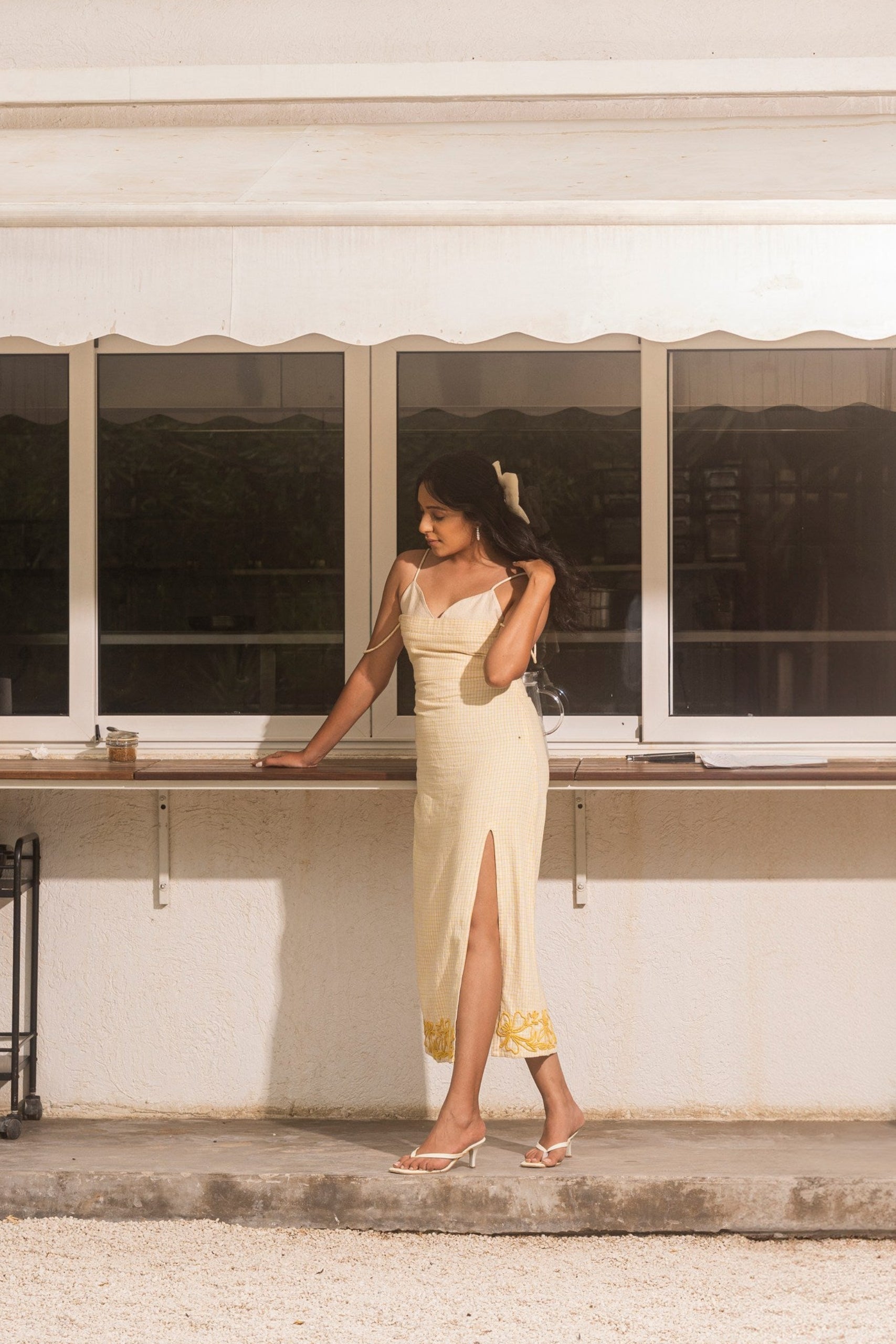 Chic Slit Dress