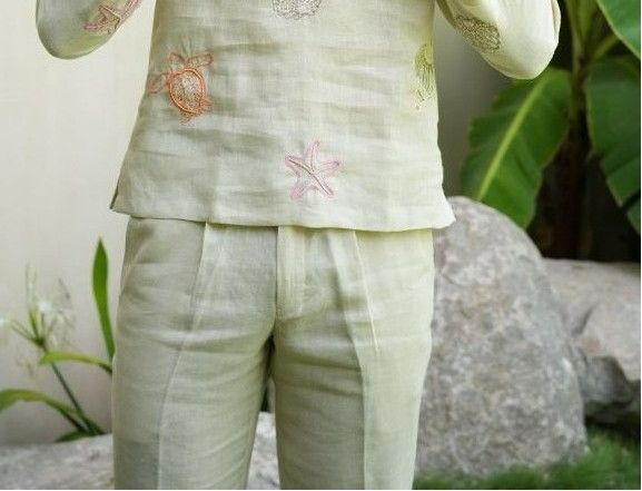 Summer Coral Pants