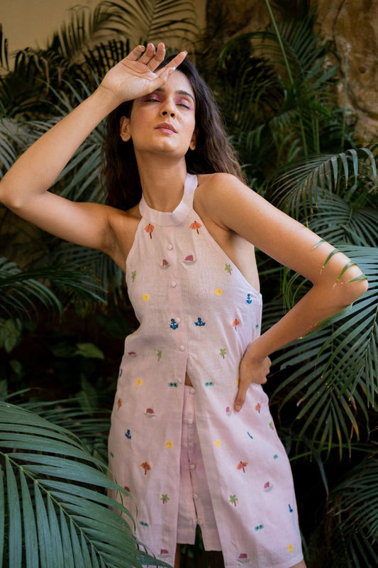 Summer Halter Dress