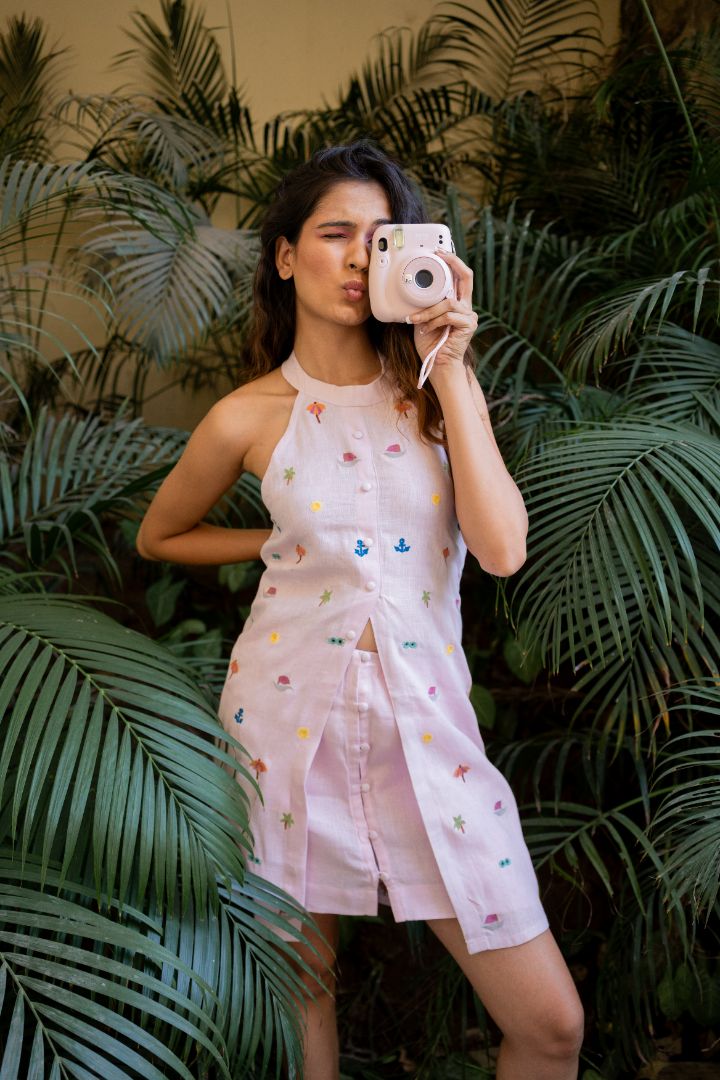 Summer Halter Dress