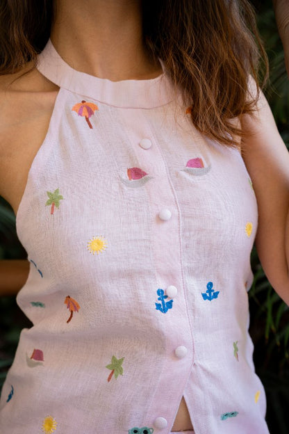 Summer Halter Dress