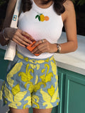 Limoncello shorts