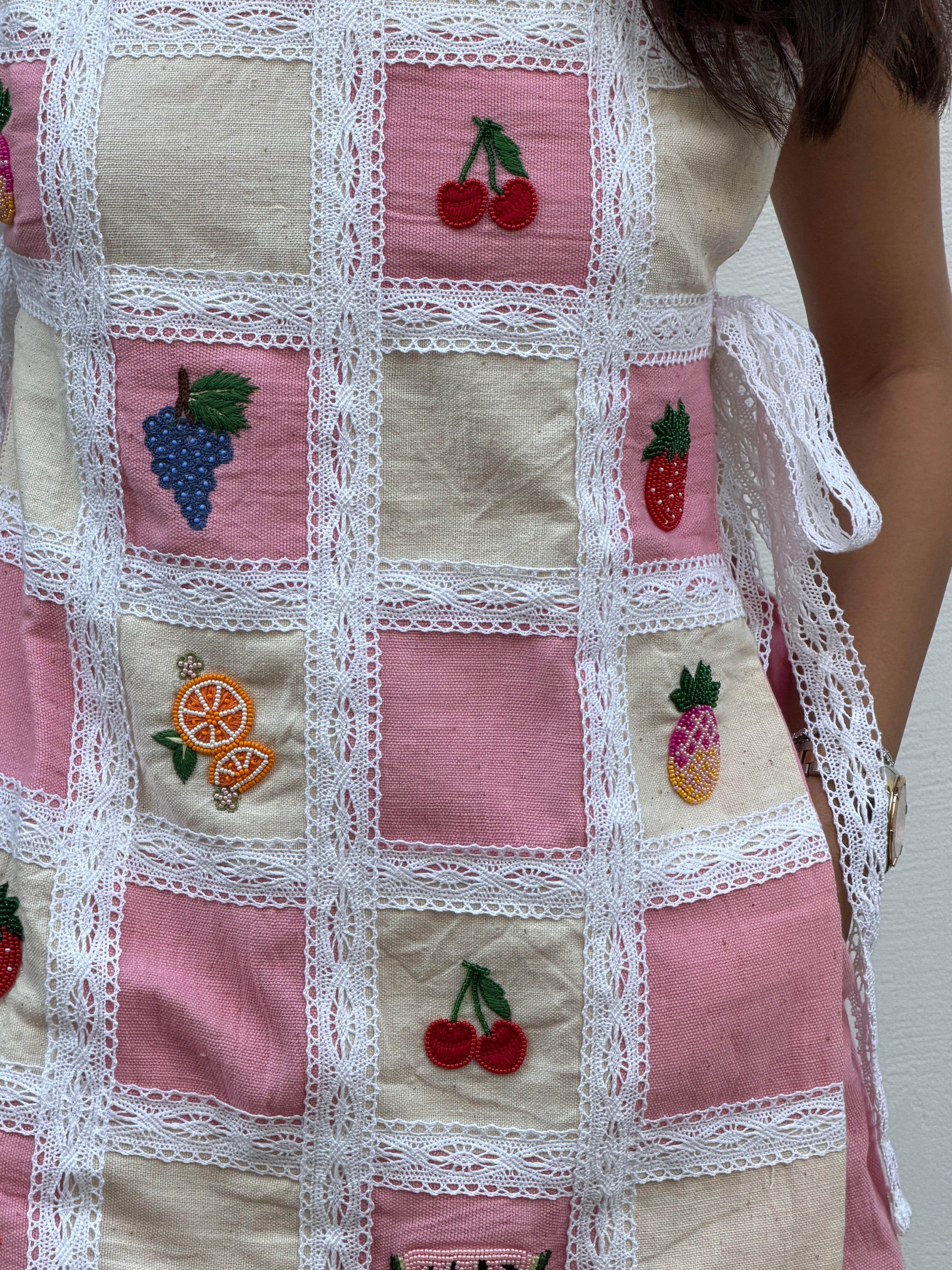 Blush fruity jacket top
