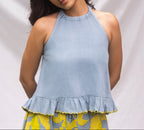 Limoncello Top- short Skirt Set