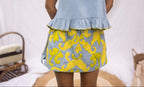 Limoncello Top- short Skirt Set