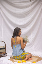 Limoncello Top- short Skirt Set