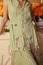 Melon Tie Top Set