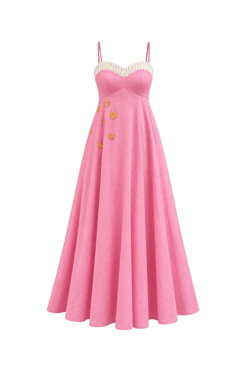 Blush Orange Dress