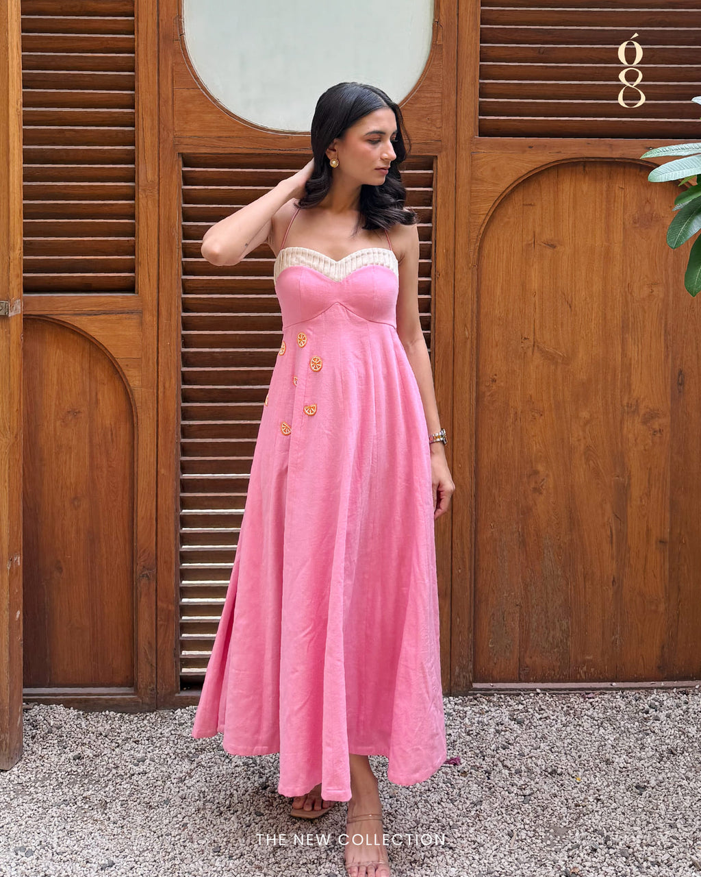 Blush Orange Dress