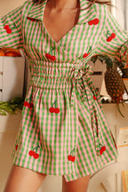 Cherry Blossom Shirt Dress