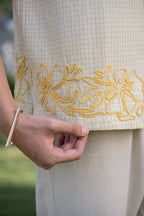 Chic Embroidered Set