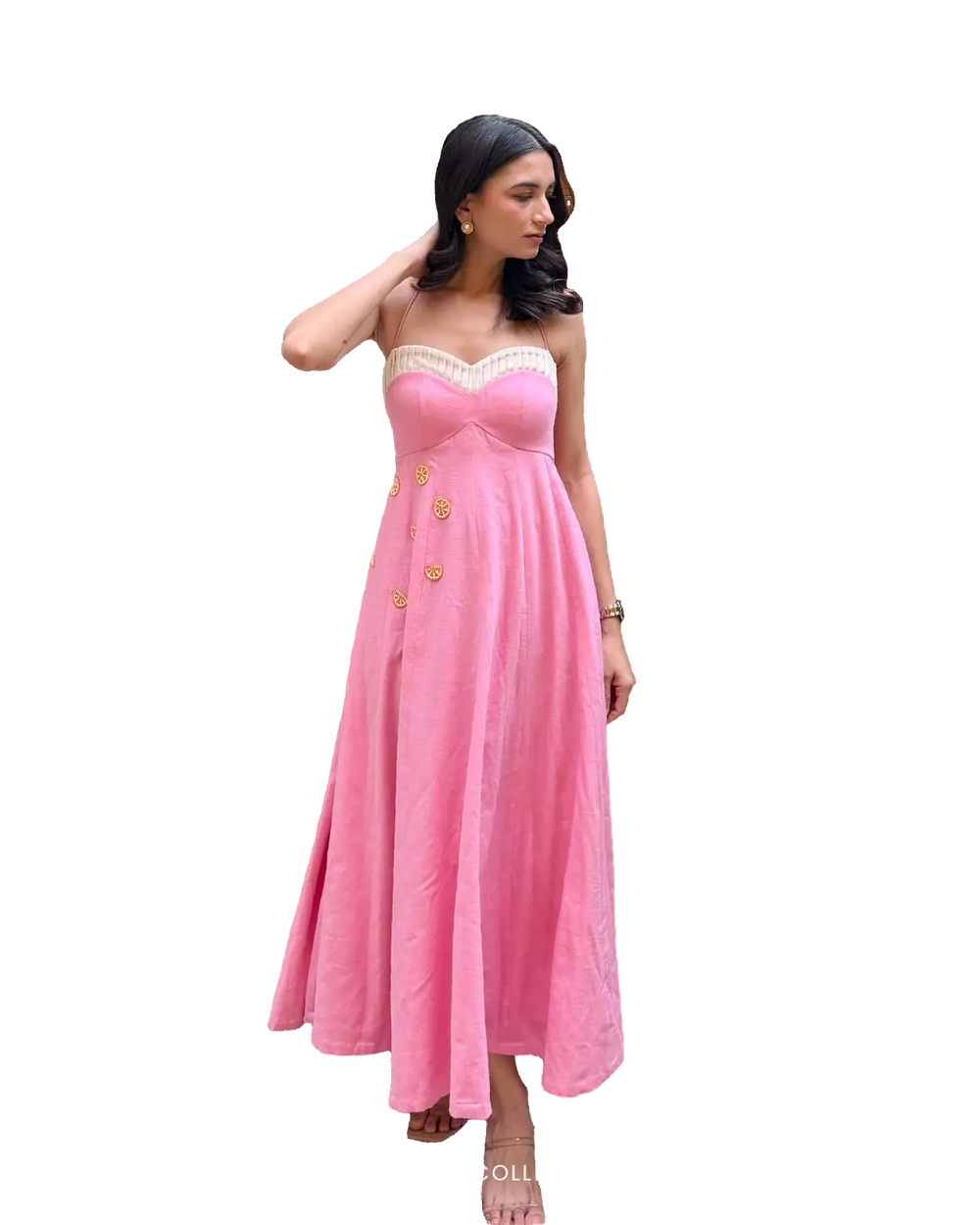 BLUSH ORANGE DRESS