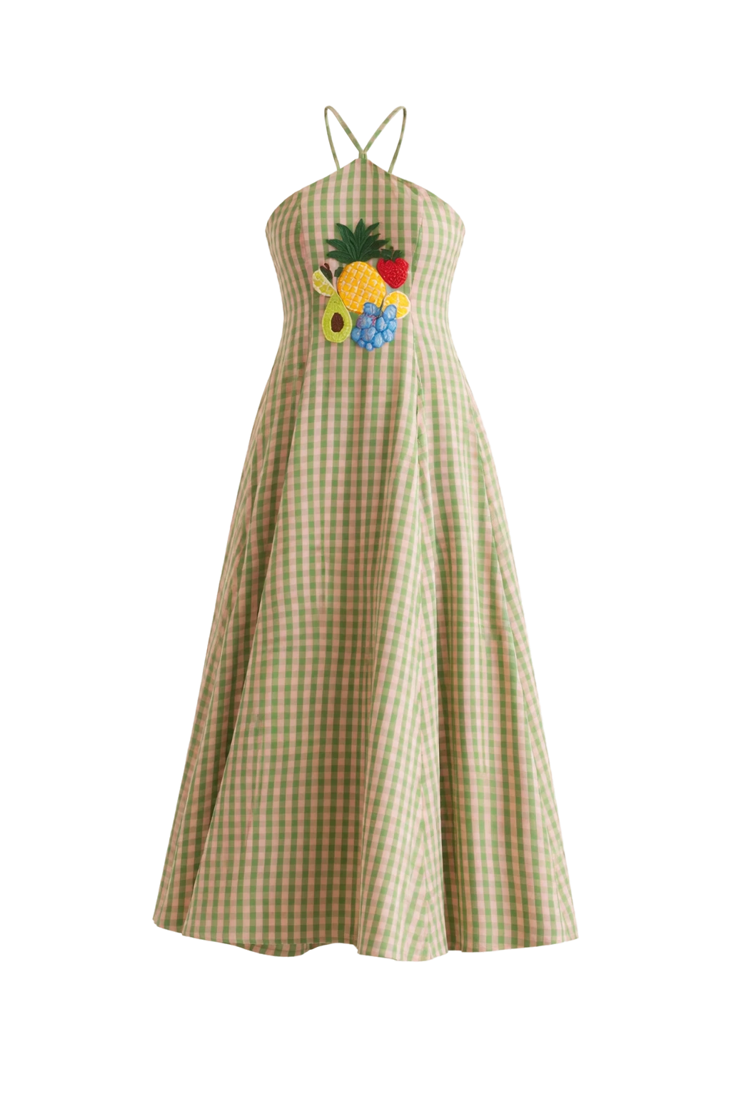 Fruit Punch Halter Dress