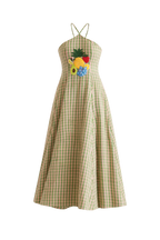 Fruit Punch Halter Dress