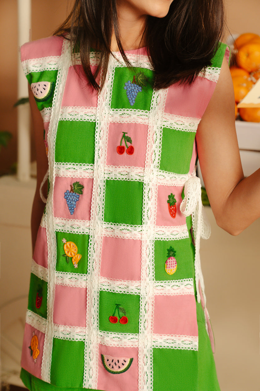 Fruity Jacket Top