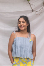 Lemon Tie Top