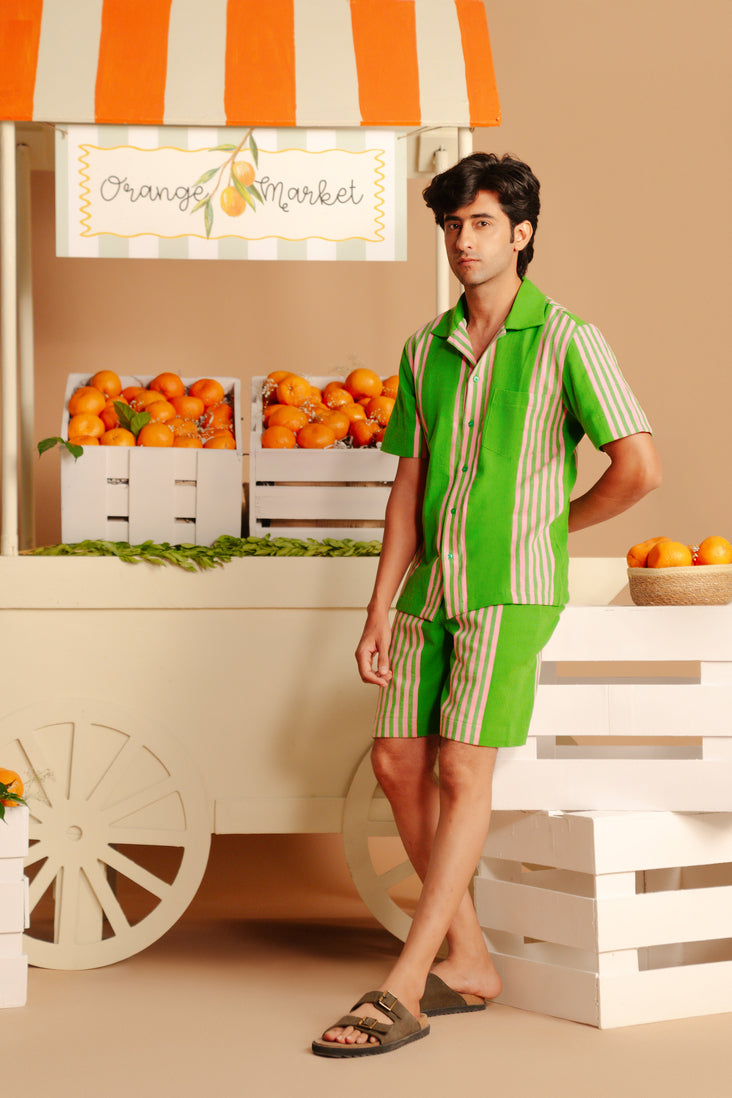 Palm Stripe Co-ord