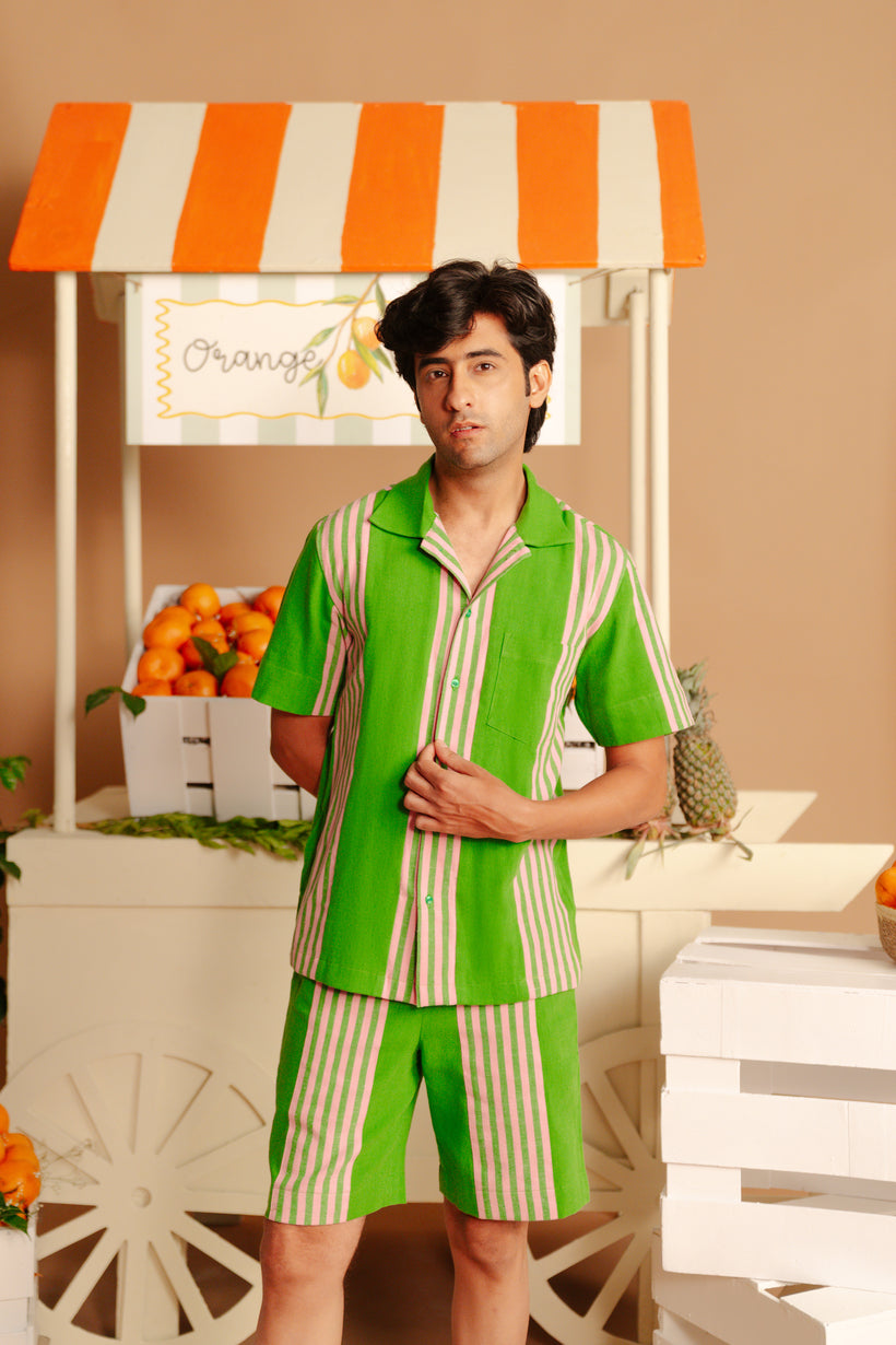 Palm Stripe Co-ord
