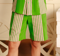 Palm Stripe Shorts