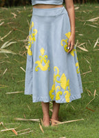 Limoncello Top-Skirt Set